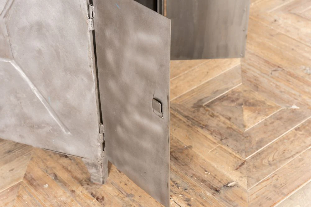 Vintage Metal Cabinet - Image 2