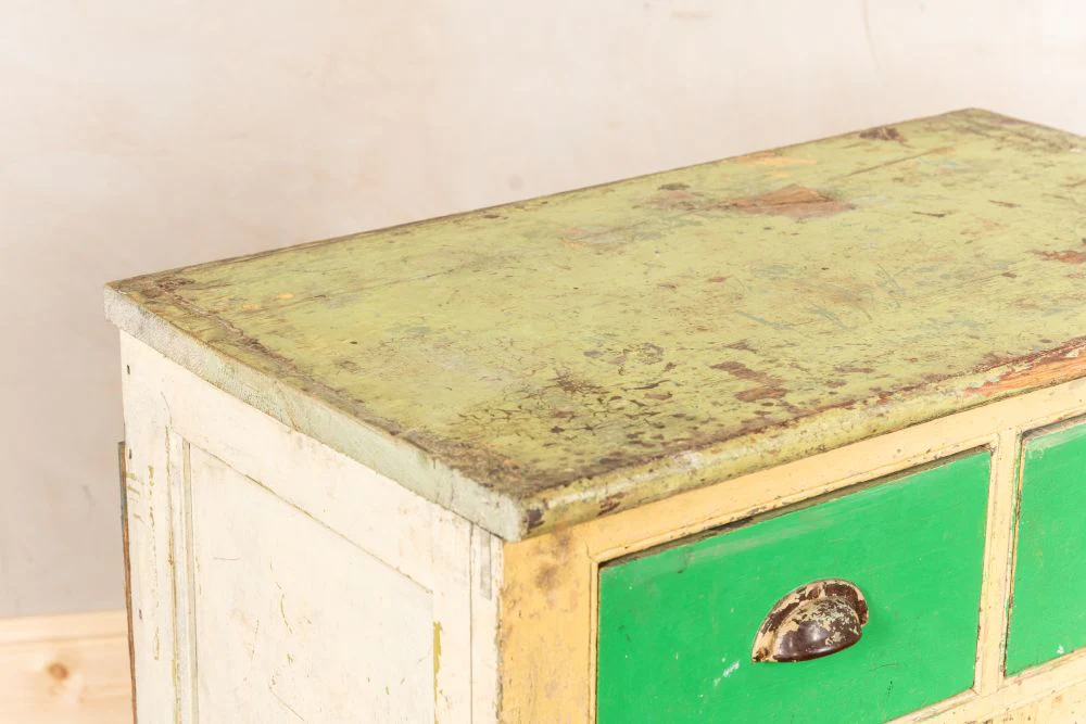 Industrial Pine Kitchen Cupboard - Image 6