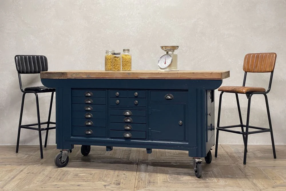 Vintage Kitchen Island Cooking Station - Image 2