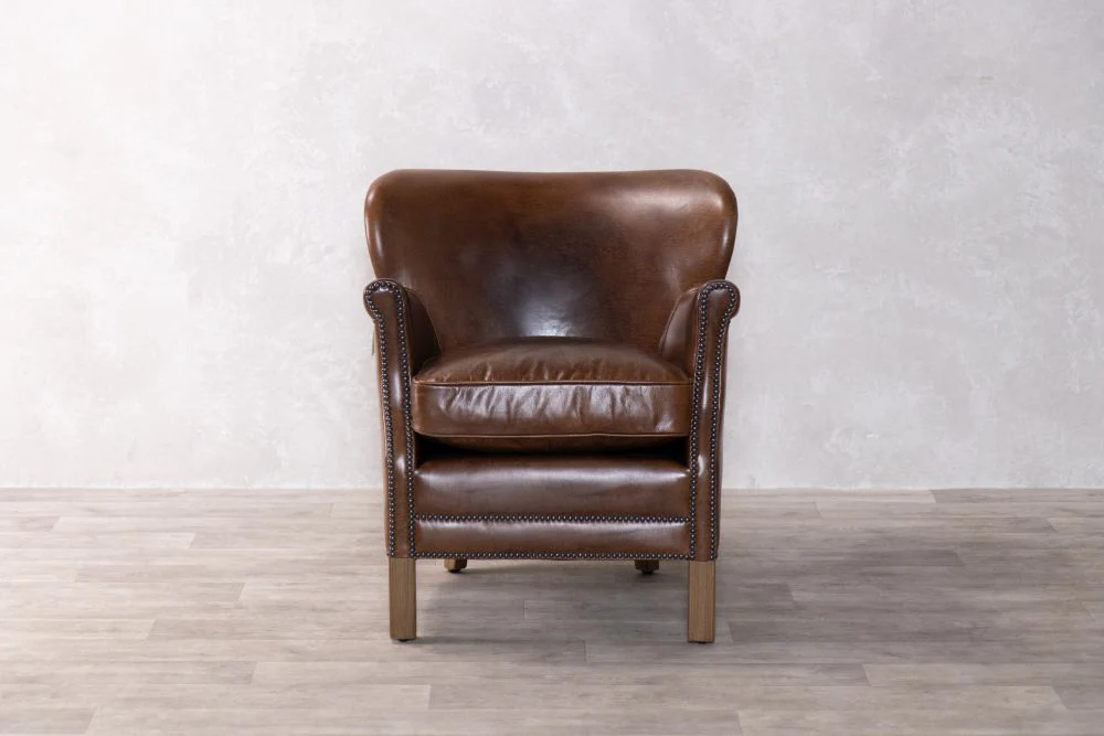 Professor Leather Armchair - Image 4