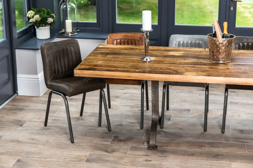 Ogden Reclaimed Maple Dining Table - Image 2