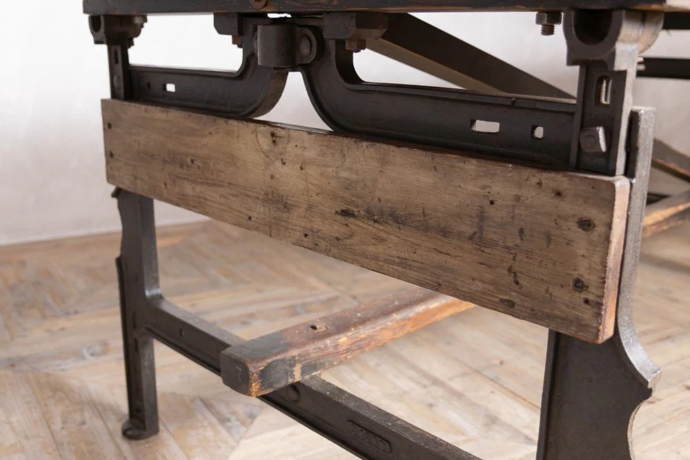 Extra Large Reclaimed Mill Table - Image 12