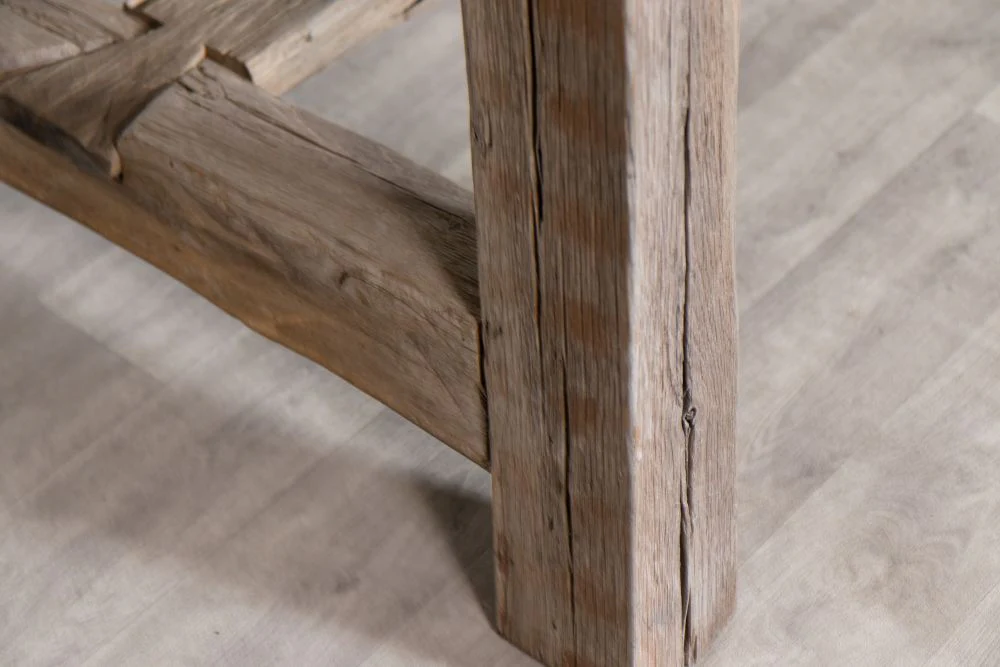 Reclaimed Oak Table - Image 11