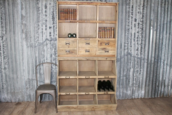 Reclaimed Pine Storage Unit - Image 4