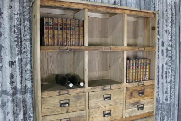 Reclaimed Pine Storage Unit - Image 7
