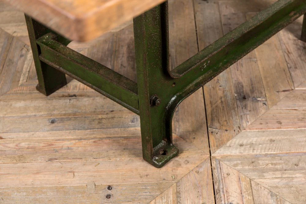 Reclaimed Pine Top Table - Image 10