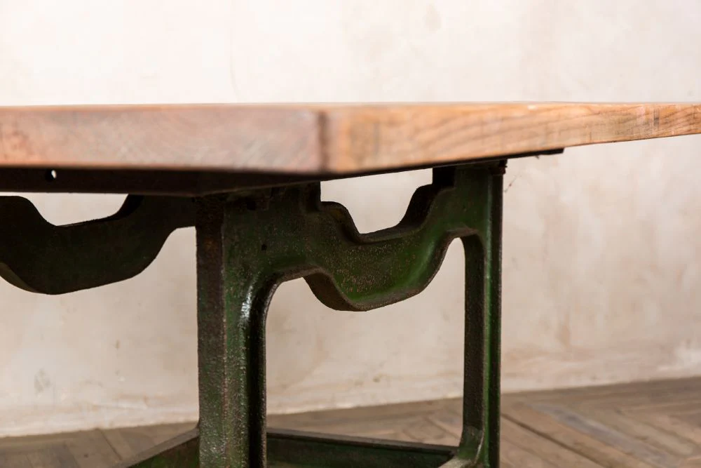 Reclaimed Pine Top Table - Image 7