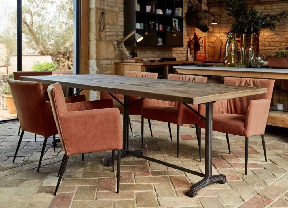 Reclaimed Oak Miners Table - Image 3