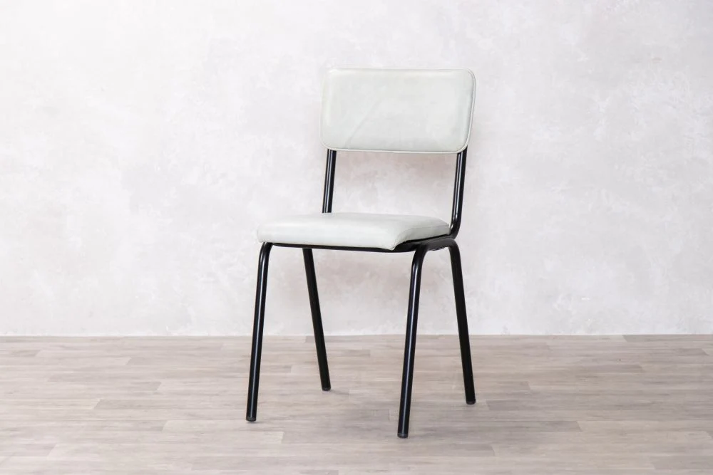 Shoreditch Leather Restaurant Cafe Chairs - Image 18