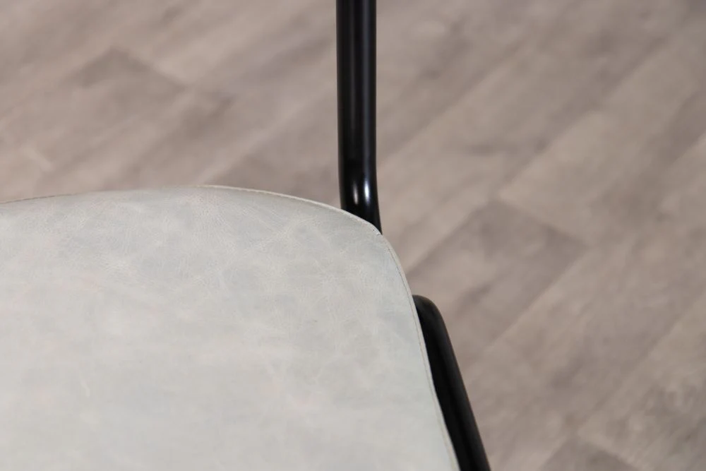 Shoreditch Leather Restaurant Cafe Chairs - Image 23