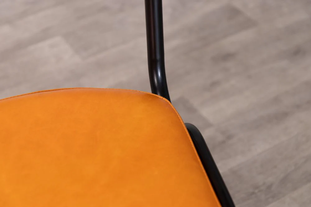 Shoreditch Leather Restaurant Cafe Chairs - Image 7