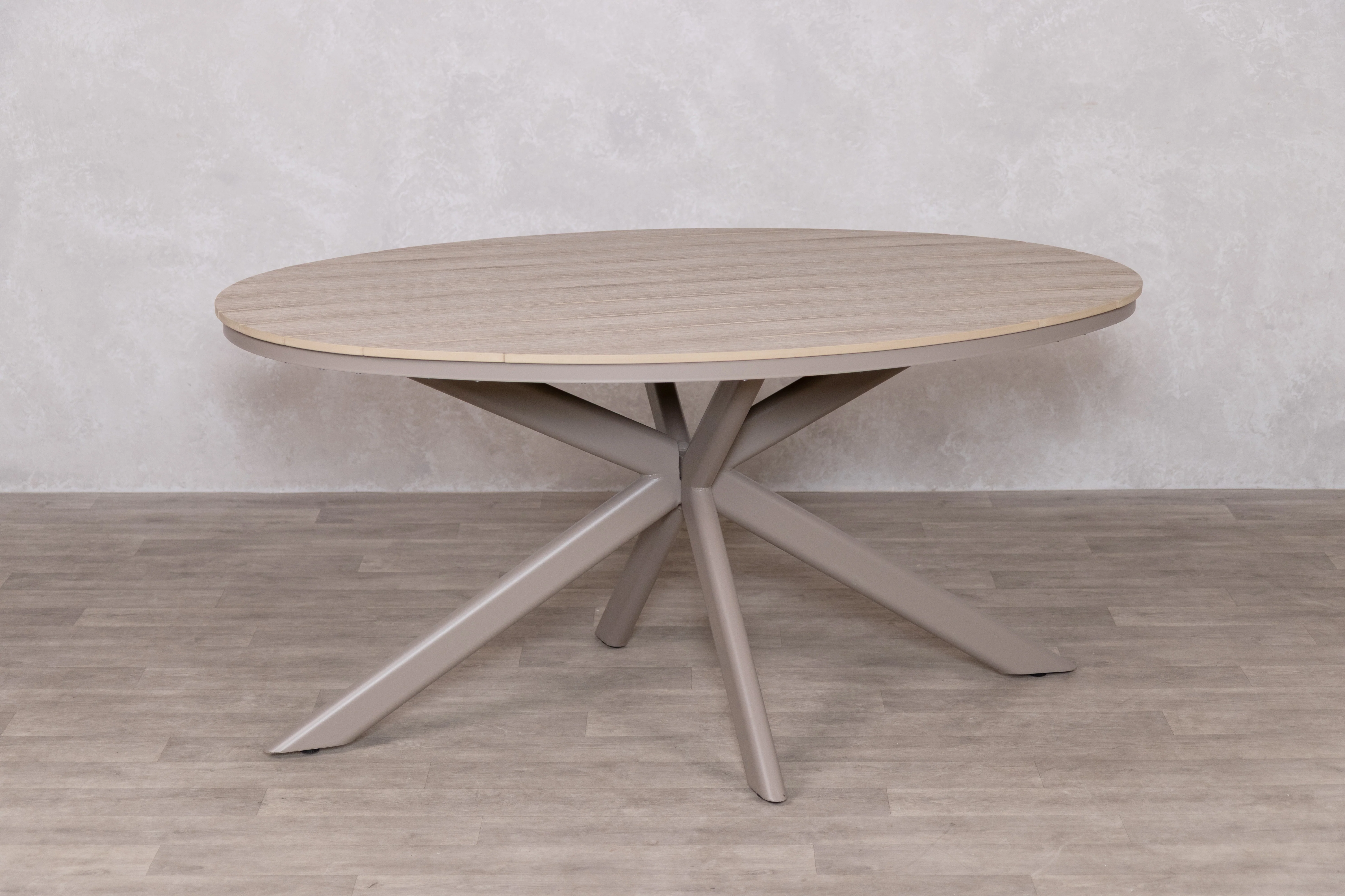 Rimini 4 Seater Oval Outdoor Table and 4 Garden Chairs Set - Image 7