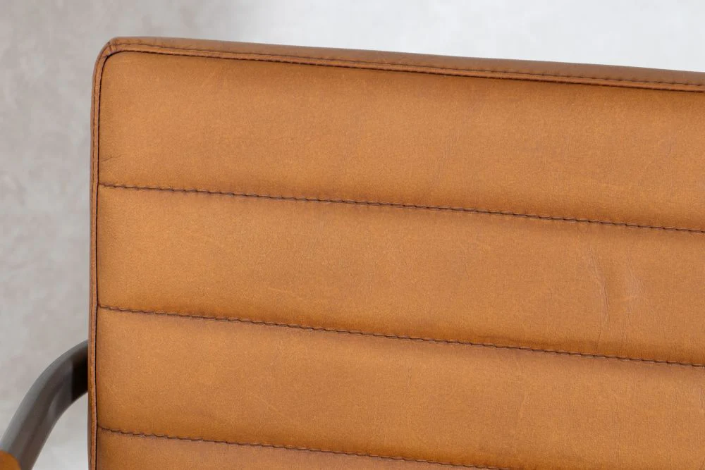 Rio Real Leather Dining Chair - Image 4