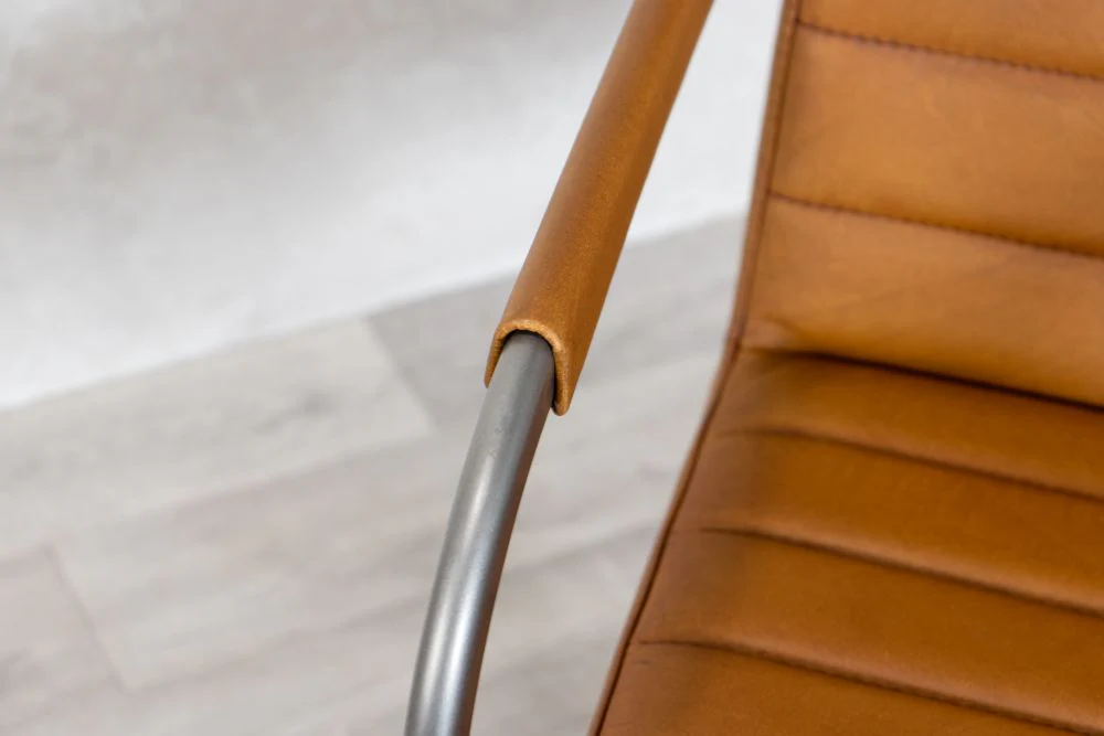 Rio Real Leather Dining Chair - Image 5