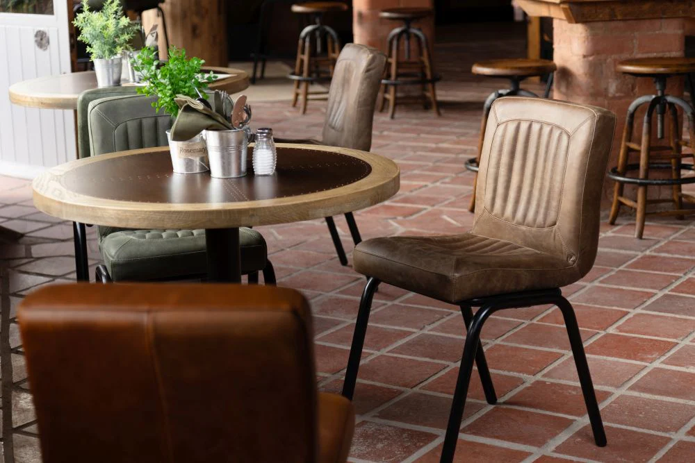 Round Copper Top Café Table Range - Image 33