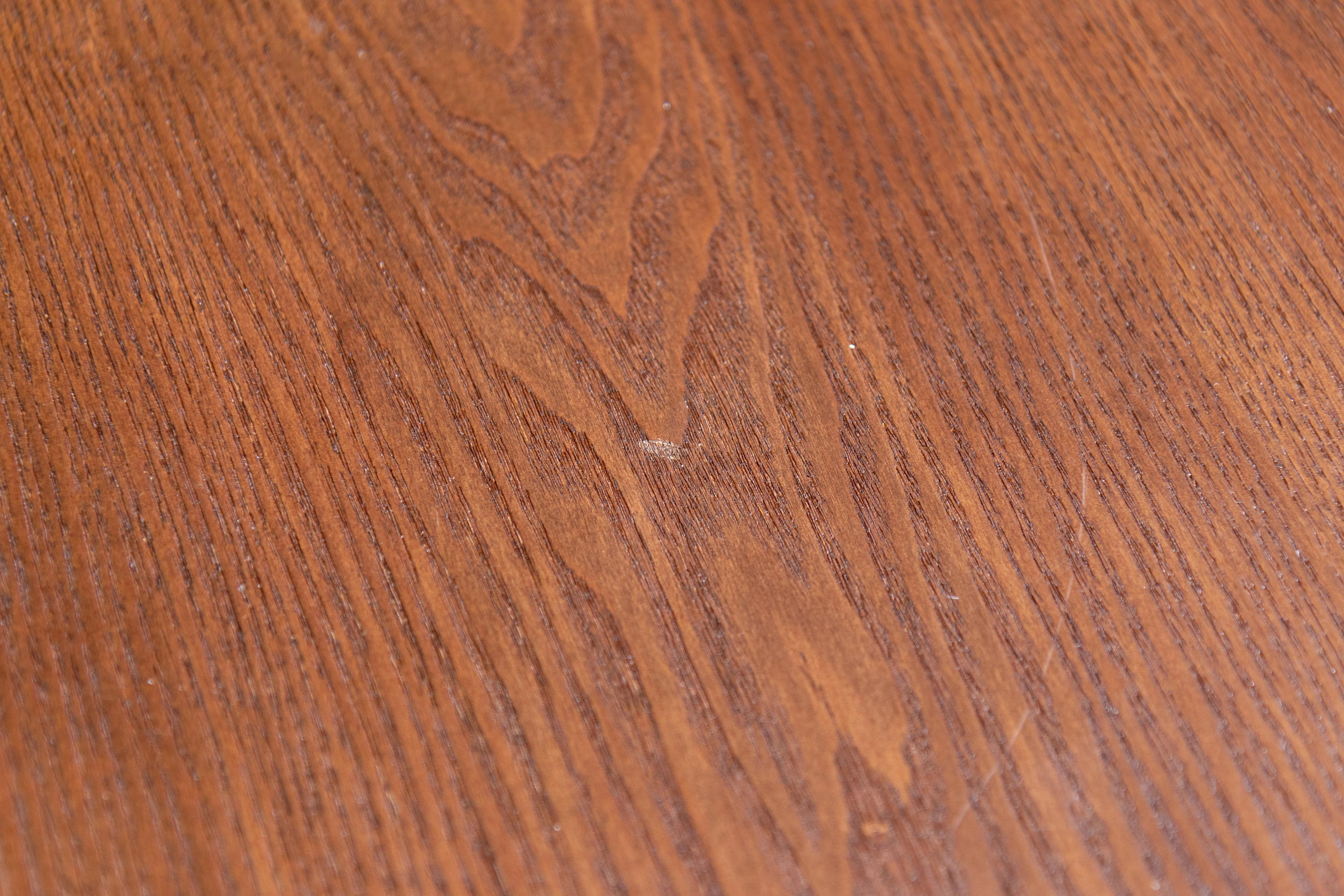 Rowan Scandi Style Dining Table with Wooden Top in Walnut - SECONDS ITEM - Image 6