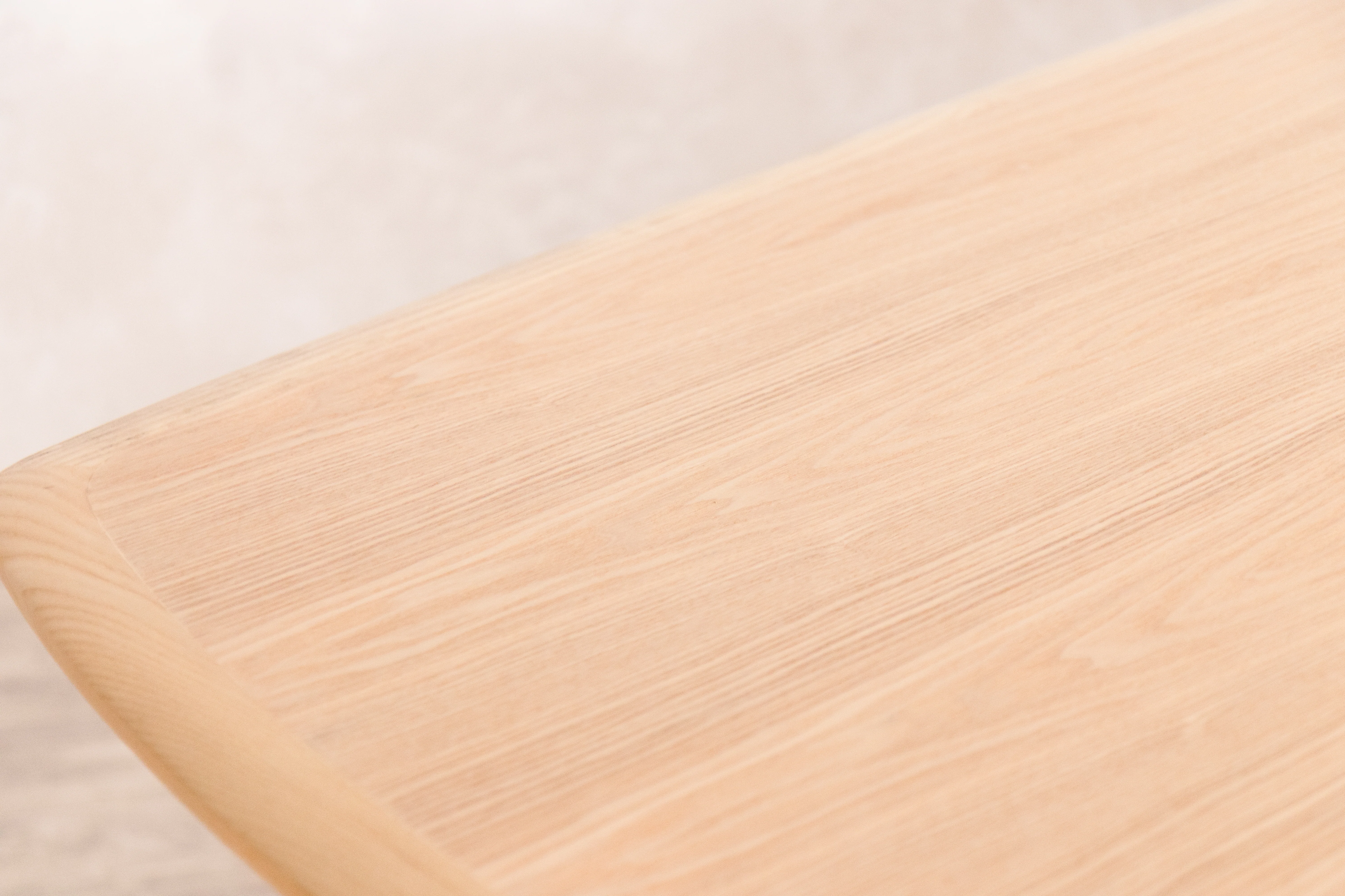 Rowan Scandi Style Dining Table with Wooden Top - SECONDS ITEM - Image 3