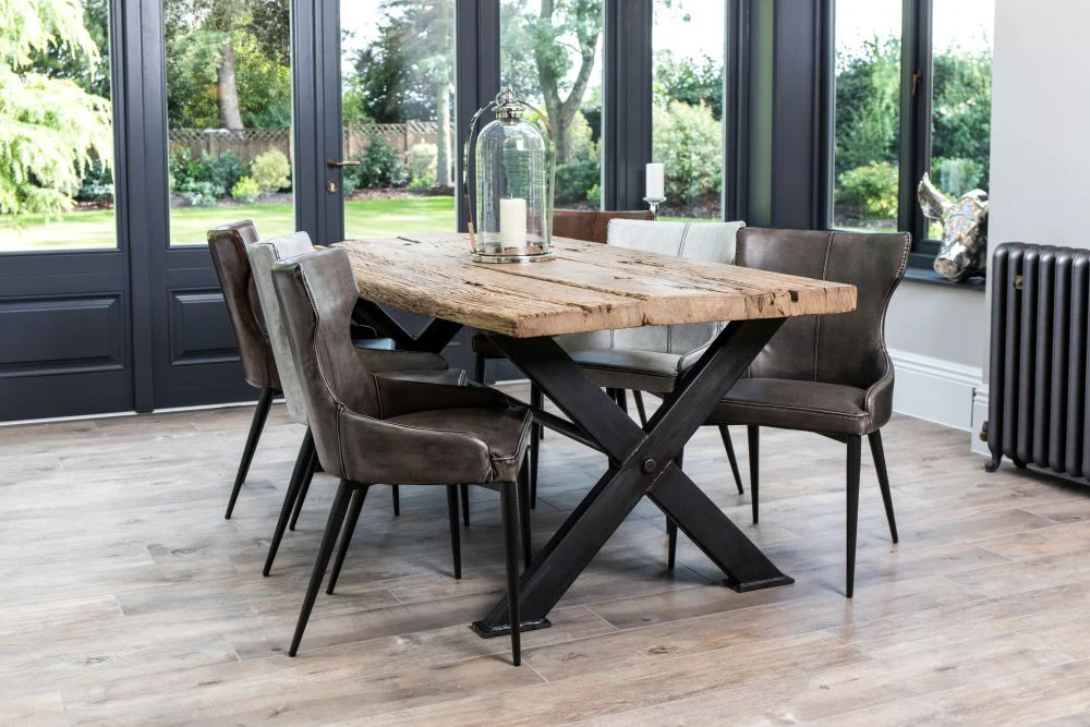 Byron Rustic Dining Table - Image 10
