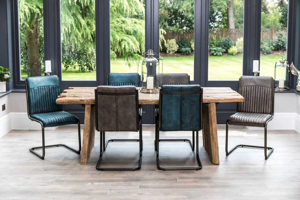 Byron Rustic Dining Table - Image 4