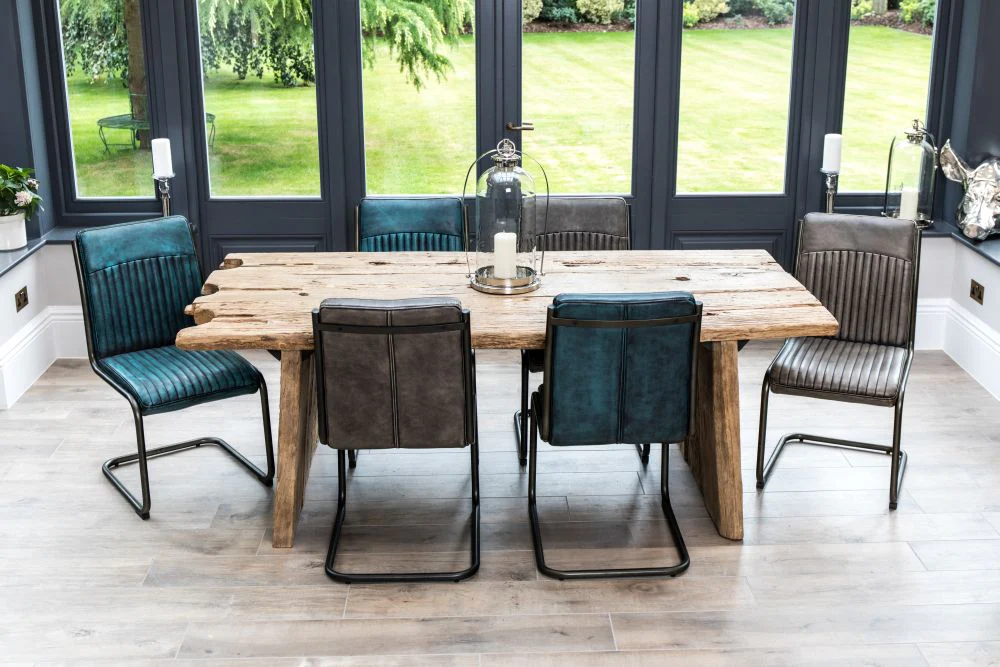 Byron Rustic Dining Table - Image 6