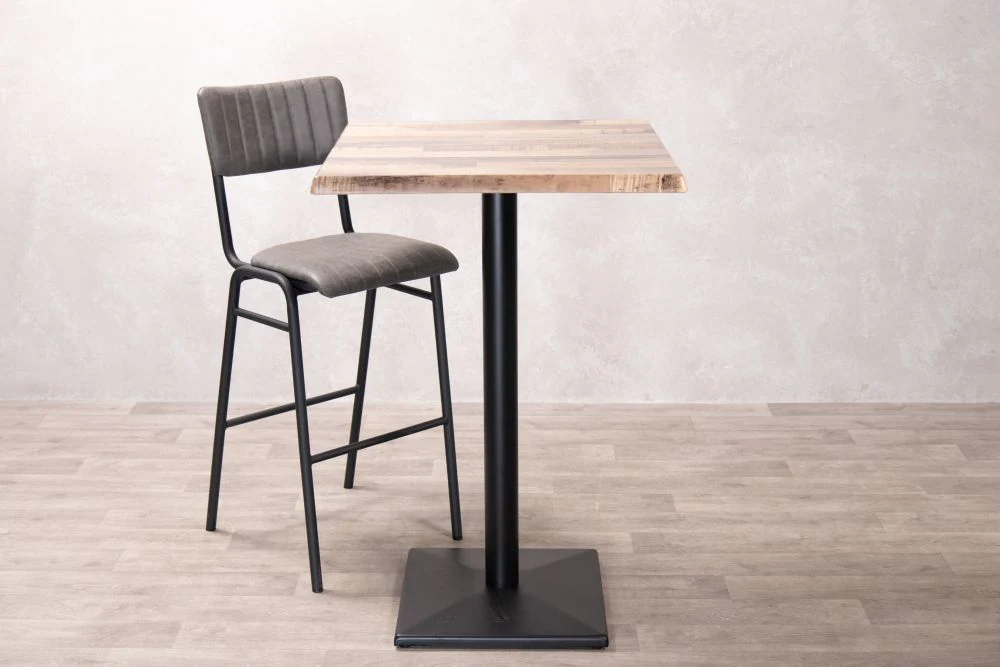 Rustic Maple Café Bar Table - Image 3