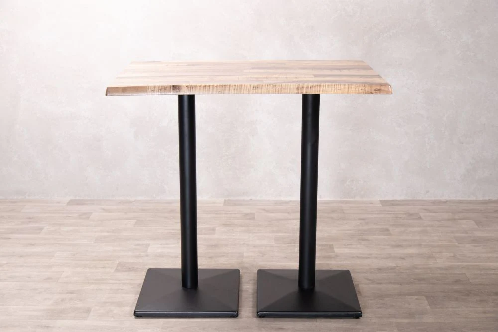 Rustic Maple Café Bar Table - Image 6