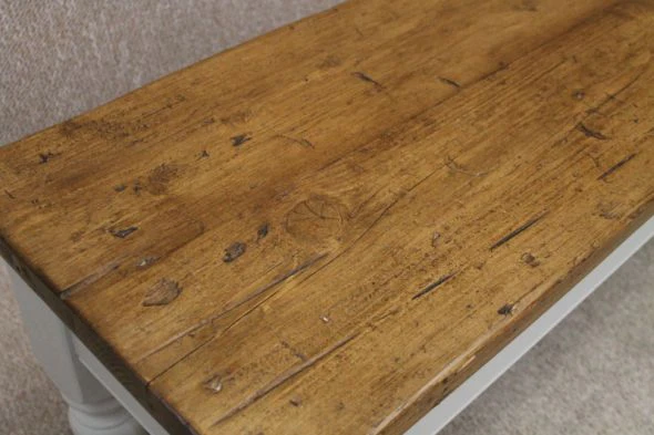 Rustic Pine Bench - Image 3