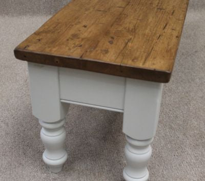 Rustic Pine Bench - Image 6