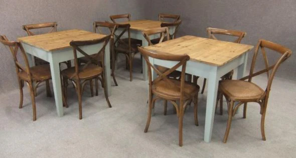 Bespoke Rustic Restaurant Pine Tables - Image 14
