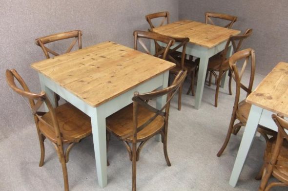 Bespoke Rustic Restaurant Pine Tables - Image 17