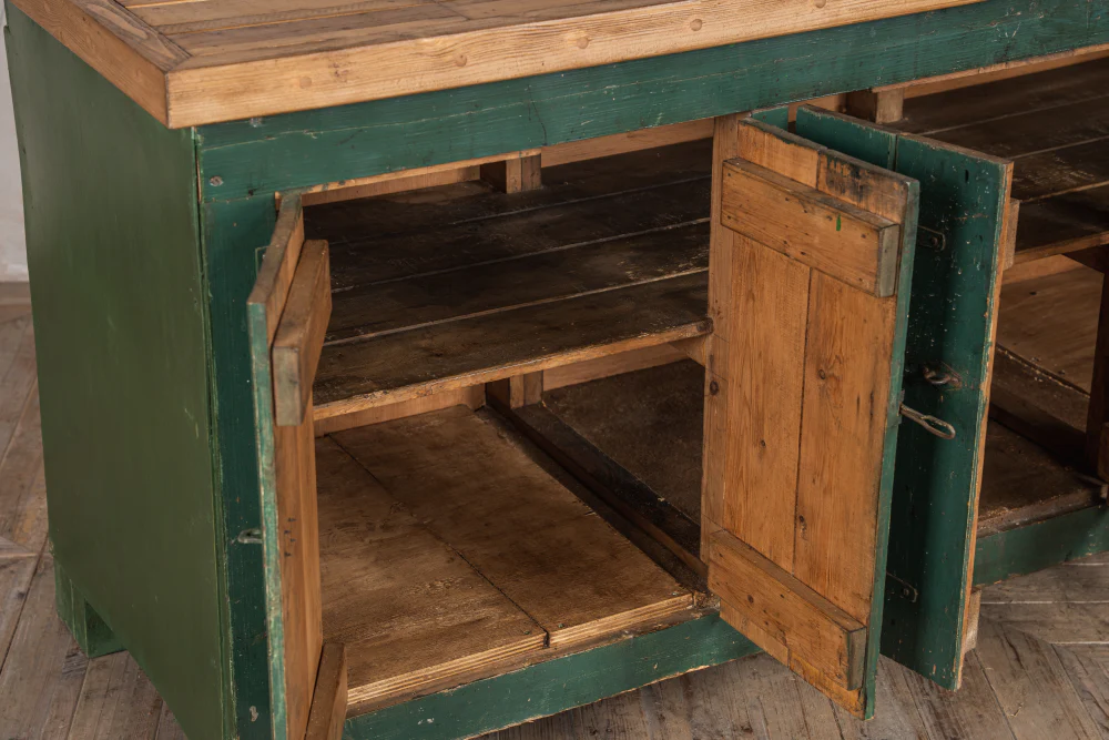 Rustic Style Kitchen Island Sideboard - Image 4