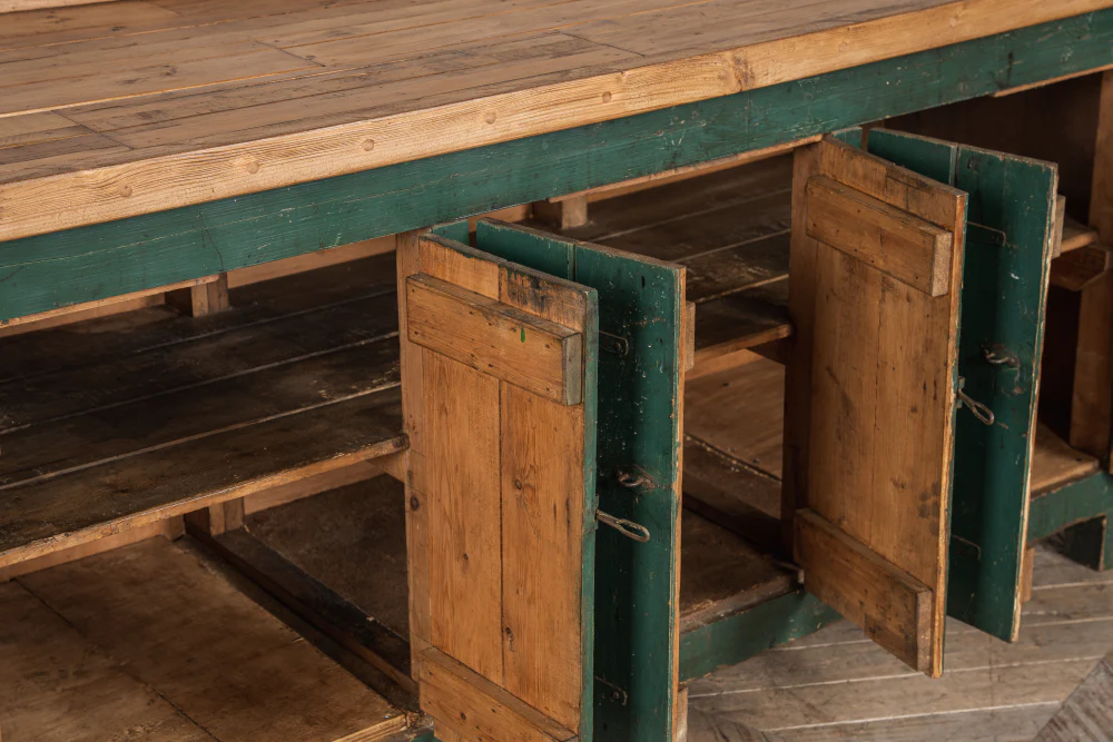 Rustic Style Kitchen Island Sideboard - Image 7