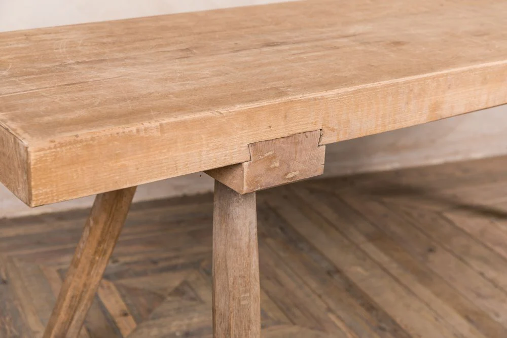 Rustic Vintage Side Table - Image 9