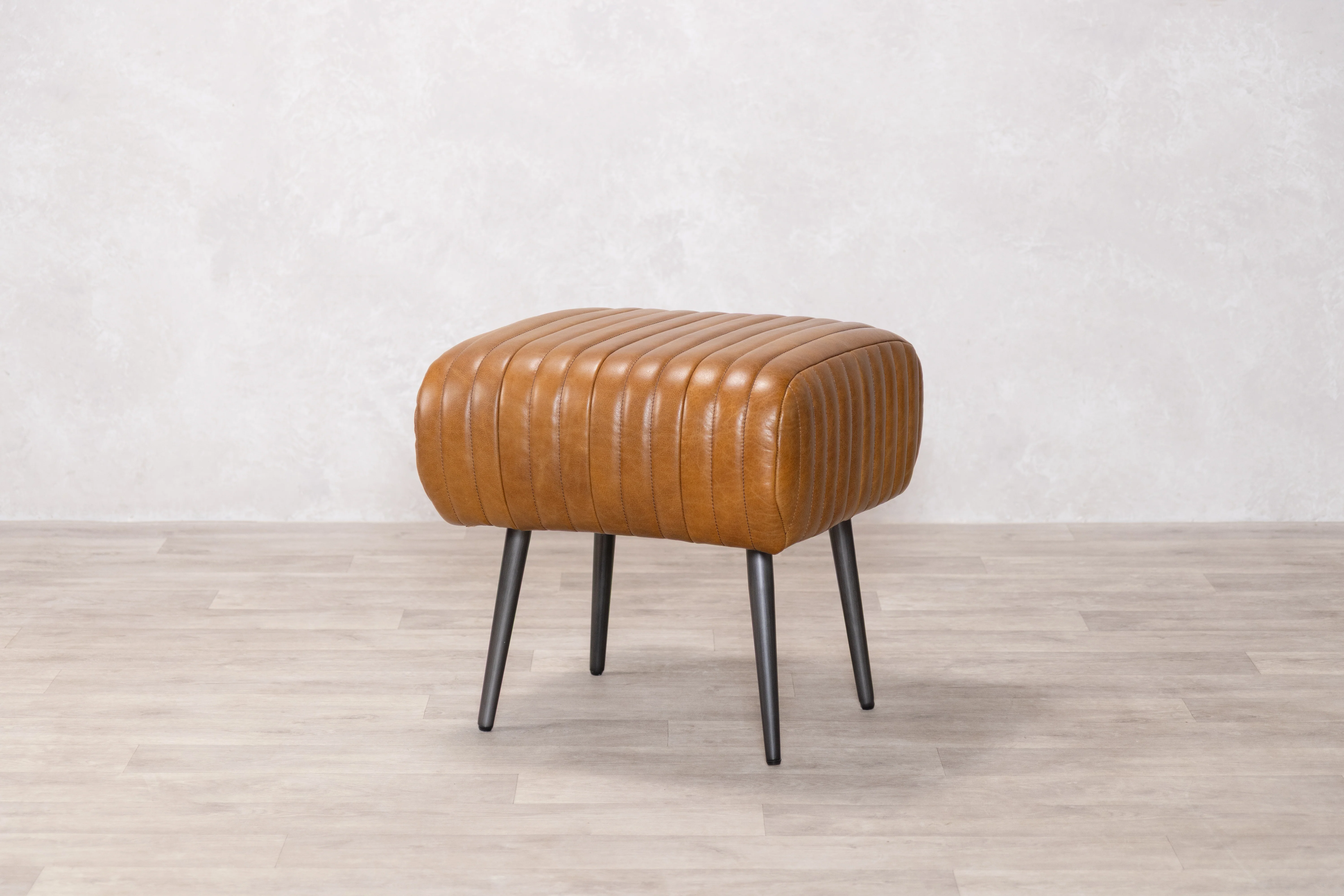 Salcombe Leather Dining Bench - Image 23