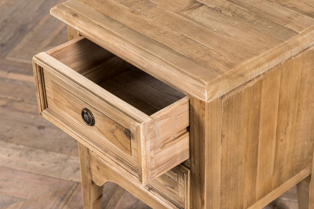 Saxton Pine Side Table - Image 10