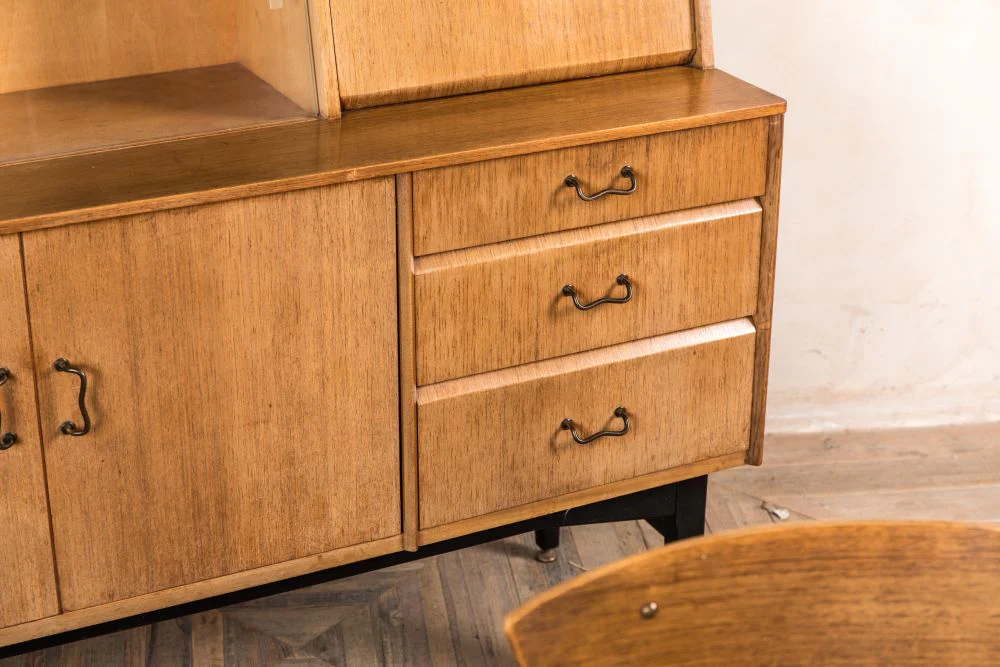 Vintage Scandi Dining Table Set - Image 19