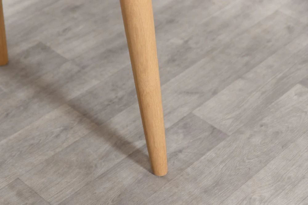Scandinavian Style Dining Table In Oak 70cm x 70cm - Image 8