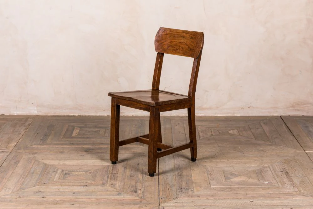 Vintage Oak School Chair Range