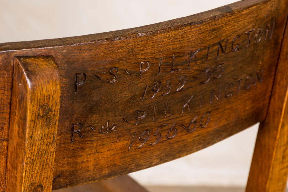 Vintage Oak School Chair Range - Image 12