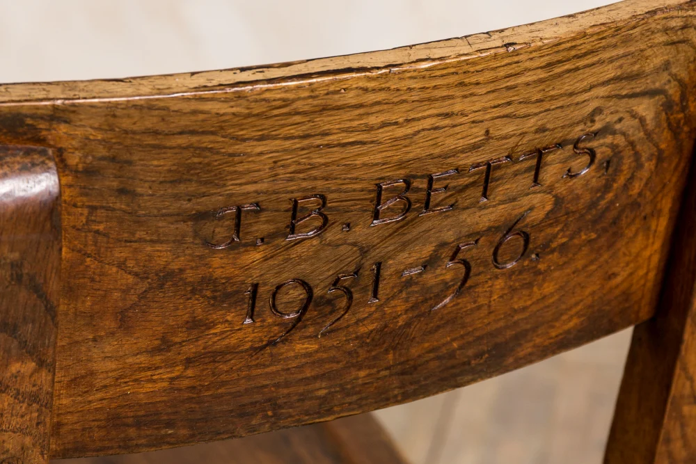 Vintage Oak School Chair Range - Image 2
