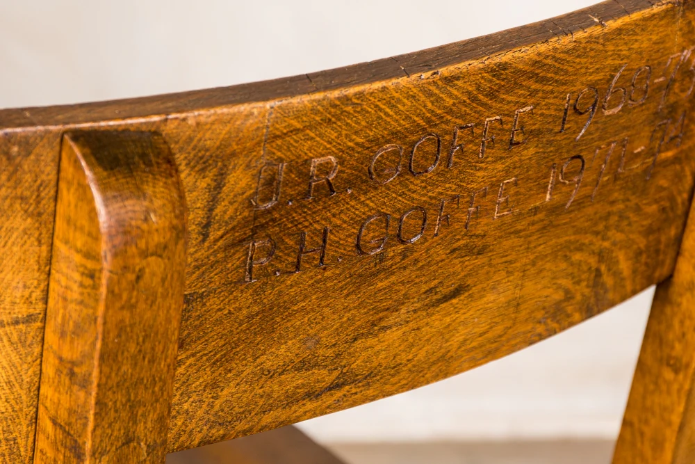 Vintage Oak School Chair Range - Image 5