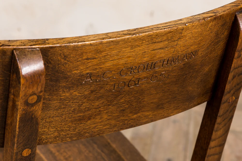 Vintage Oak School Chair Range - Image 7