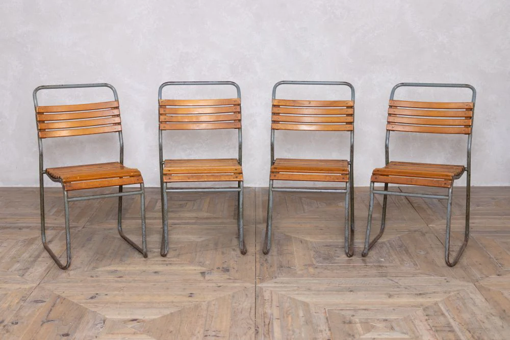 Set of 14 Vintage Cox Stacking Chairs