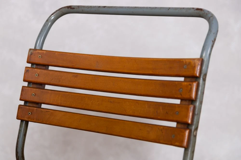 Set of 14 Vintage Cox Stacking Chairs - Image 6