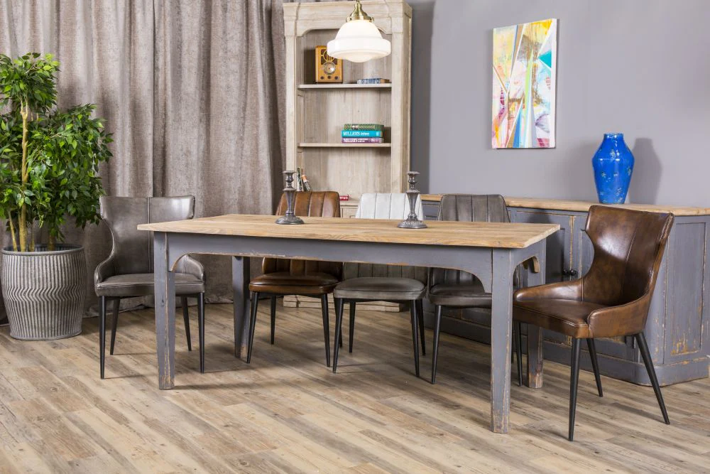 Shabby Chic Pine Table - Image 10