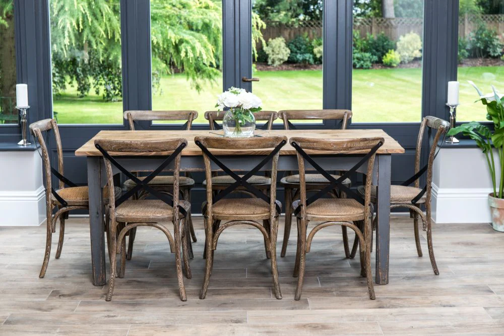 Shabby Chic Pine Table - Image 9