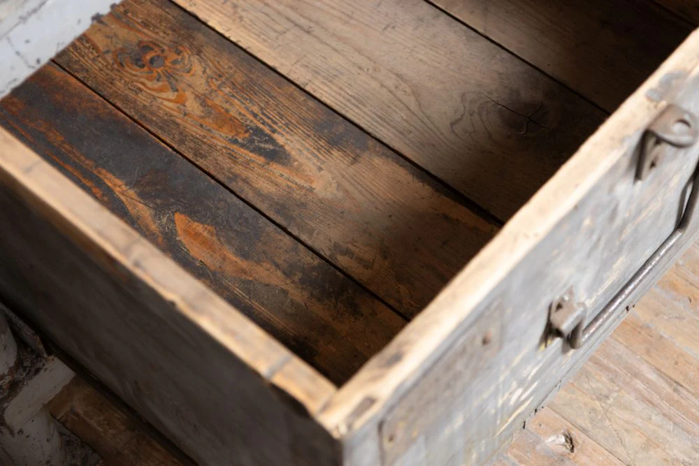 Large Industrial Sideboard Workbench - Image 12
