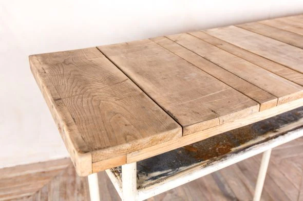 Slim Poseur Table With Shelf - Image 3