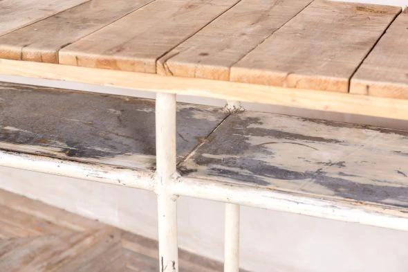 Slim Poseur Table With Shelf - Image 5