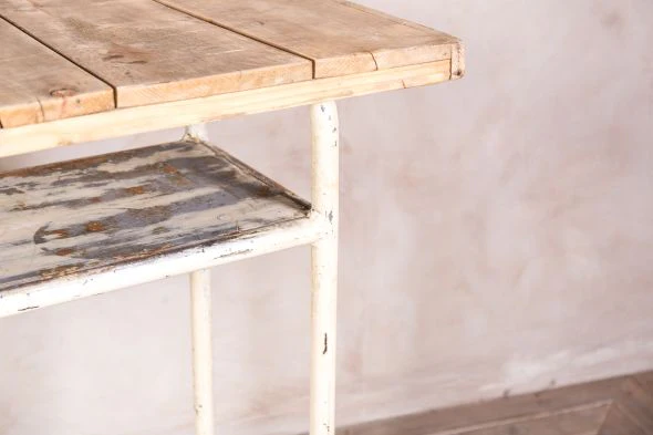 Slim Poseur Table With Shelf - Image 7